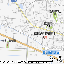 熊本県玉名郡長洲町清源寺2608周辺の地図