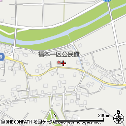 熊本県菊池市泗水町福本1054-4周辺の地図