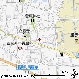 熊本県玉名郡長洲町清源寺2681周辺の地図