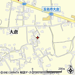 熊本県玉名市大倉351周辺の地図