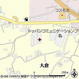 熊本県玉名市大倉464周辺の地図