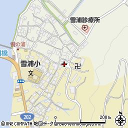 長崎県西海市大瀬戸町雪浦上郷4周辺の地図