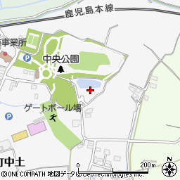 熊本県玉名市岱明町中土1171周辺の地図