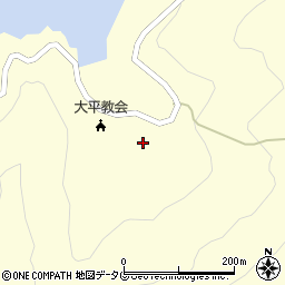 長崎県南松浦郡新上五島町西神ノ浦郷106周辺の地図