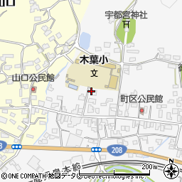 熊本県玉名郡玉東町木葉1120周辺の地図