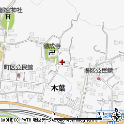 熊本県玉名郡玉東町木葉942周辺の地図