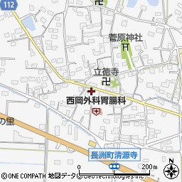 熊本県玉名郡長洲町清源寺2590-1周辺の地図
