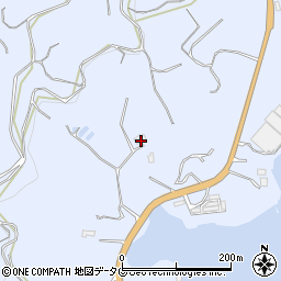 長崎県長崎市長浦町404周辺の地図