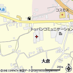 熊本県玉名市大倉478周辺の地図