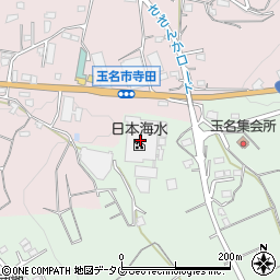 株式会社日本海水熊本工場周辺の地図