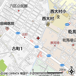 長崎県大村市古町2丁目1784周辺の地図