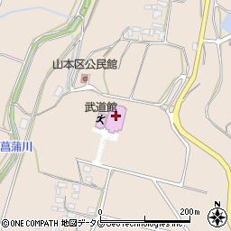 熊本市立　植木総合スポーツセンター周辺の地図