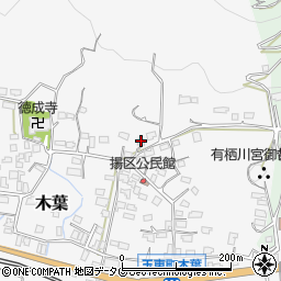 熊本県玉名郡玉東町木葉965周辺の地図