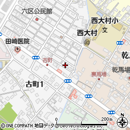 長崎県大村市古町2丁目1779周辺の地図