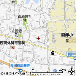 熊本県玉名郡長洲町清源寺2686周辺の地図