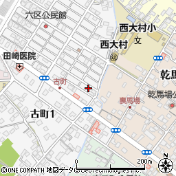 長崎県大村市古町2丁目1785周辺の地図