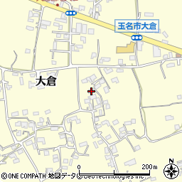 熊本県玉名市大倉357周辺の地図