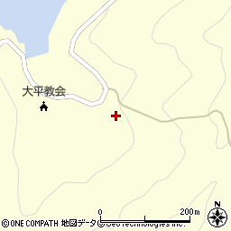長崎県南松浦郡新上五島町西神ノ浦郷123周辺の地図
