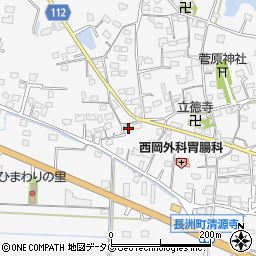 熊本県玉名郡長洲町清源寺2610周辺の地図