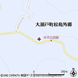 長崎県西海市大瀬戸町松島外郷1692周辺の地図