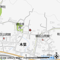 熊本県玉名郡玉東町木葉947周辺の地図