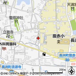 熊本県玉名郡長洲町清源寺2733周辺の地図