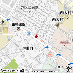 有限会社原田楽器　ヤマハ音楽教室大村センター周辺の地図