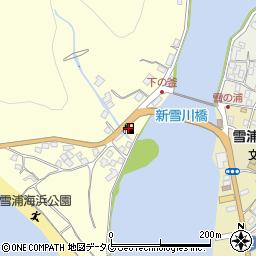ａｐｏｌｌｏｓｔａｔｉｏｎ雪浦ＳＳ周辺の地図