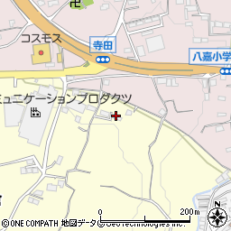 熊本県玉名市大倉43周辺の地図