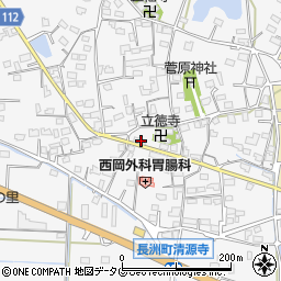 熊本県玉名郡長洲町清源寺2588周辺の地図