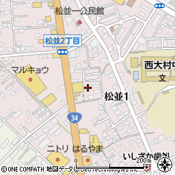 エスポワール弐番館周辺の地図