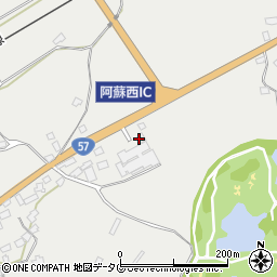 株式会社阿蘇ポリ周辺の地図