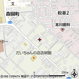 株式会社富士商会　大村営業所周辺の地図