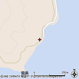 長崎県南松浦郡新上五島町荒川郷250周辺の地図