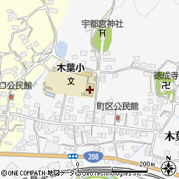 熊本県玉名郡玉東町木葉1113周辺の地図