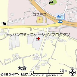 熊本県玉名市大倉436周辺の地図