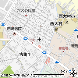 長崎県大村市古町2丁目1770周辺の地図