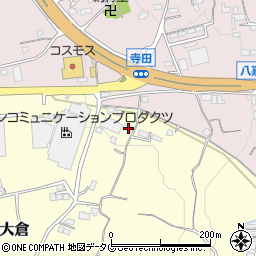 熊本県玉名市大倉433周辺の地図