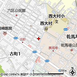 長崎県大村市古町2丁目1799周辺の地図
