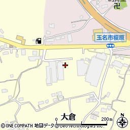 熊本県玉名市大倉463周辺の地図