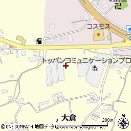 熊本県玉名市大倉463周辺の地図