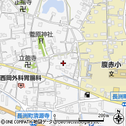 熊本県玉名郡長洲町清源寺2696周辺の地図