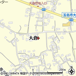 熊本県玉名市大倉777周辺の地図