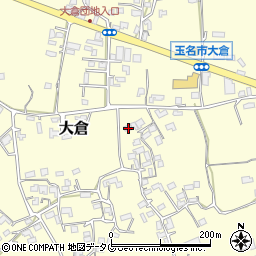 熊本県玉名市大倉359周辺の地図