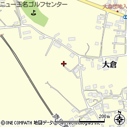 熊本県玉名市大倉941周辺の地図