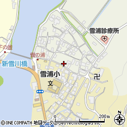 長崎県西海市大瀬戸町雪浦上郷42周辺の地図