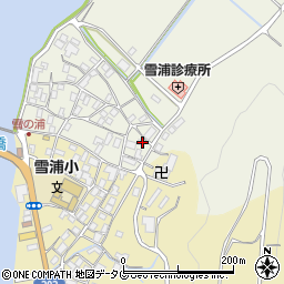 長崎県西海市大瀬戸町雪浦上郷12周辺の地図