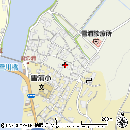 長崎県西海市大瀬戸町雪浦上郷27周辺の地図