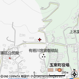 熊本県玉名郡玉東町木葉831-2周辺の地図