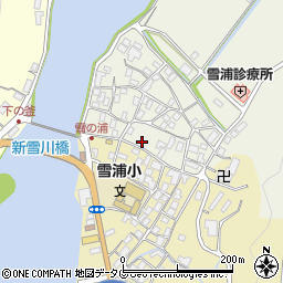 長崎県西海市大瀬戸町雪浦上郷46周辺の地図